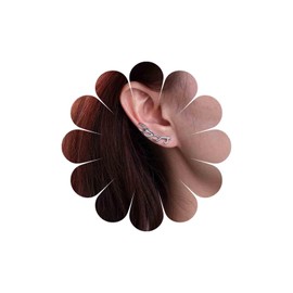 Inateannal Boho Antlers Ear Cuff Earring Antlers Ear Climber Earrings Gold Tree Branch Antlers Ear Cuff Earrings Antlers Climber Crawbler Earrings Minimalist Antlers Stud Earrings, Zinc, No Gemstone