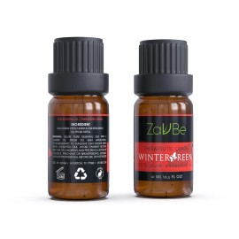 Undisclosed ZAVBE Wintergreen Essential Oil | 100% Pure, Undiluted, Natural, Organic - 10ml (1/3 oz)