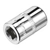 4 Pcs 1/4-Inch Drive 10mm 6-Point Shallow Socket, Metric, Chrome