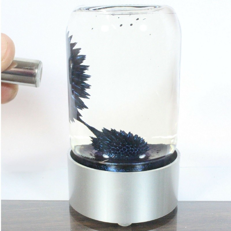 MTR Designs Ferrofluid Magnetic Liquid Display Interactive Kinetic Sculpture