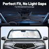 Car Windshield Sun Shade for Nissan Rogue 2021-2026 –[Reflective Coated
