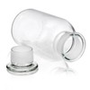 Kestun Lab Glass Reagent Bottle,Wide Mouth Glass Storage Bottle with