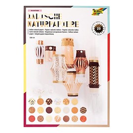 Folia Bringmann 550404 Creative Block Rajasthan, Assorted, 20 Sheets DIN A4