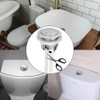 4Pcs 38mm Toilet Tank Push Button, Dual Push Flushing Toilet