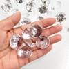 LYHLYA Pack of 100 Acrylic Diamond Gemstones, 25 mm Acrylic