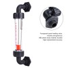 LZS-15W Elbow Liquid Flowmeter ABS Plastic Tube Type Waterflow Meter