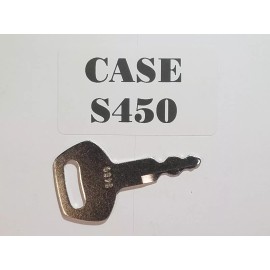 Aftermarket (1) Case Key will fit Linkbelt, JCB, Sumitomo Excavators  Ignition Key S450