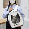 Pet Carrying Backpack Breathable Waterproof Scratch Resistant Large Window Portable