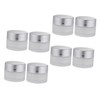 DOITOOL Mini Glass Cosmetics Containers Cream Storage Jars 5g Sample