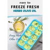 DOQAUS Ice Cube Tray with Lid and Bin - 4