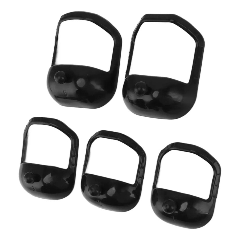 Plantilla Para Afeitar Barba, 15 Piezas, 5 Tamaños, Corte Pr