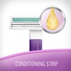 Skintimate Maquinilla de afeitar desechable de doble hoja para mujer,