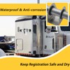 GearTrust Trailer Document Holder, Aluminum Tube Style Trailer Registration Holder