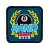 Sandbagger Billiards Patch - 2.75" Embroidered Spoof Pool Patch (Peel