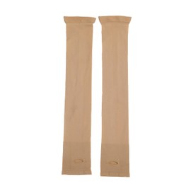 UV cooling arm cover like stockings, compression type, beige