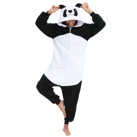 LABULA Animal Outfit, Cosplay Jumpsuit Pyjamas, Unisex Adult Animal Costumes, panda