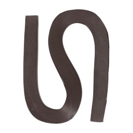 PATIKIL Quilling Streifen Papier 120 Stück 9/32" (7mm) 54cm Origami Papier Quilling Streifen für Kunst DIY Handwerk Weihnachten Dunkelbraun