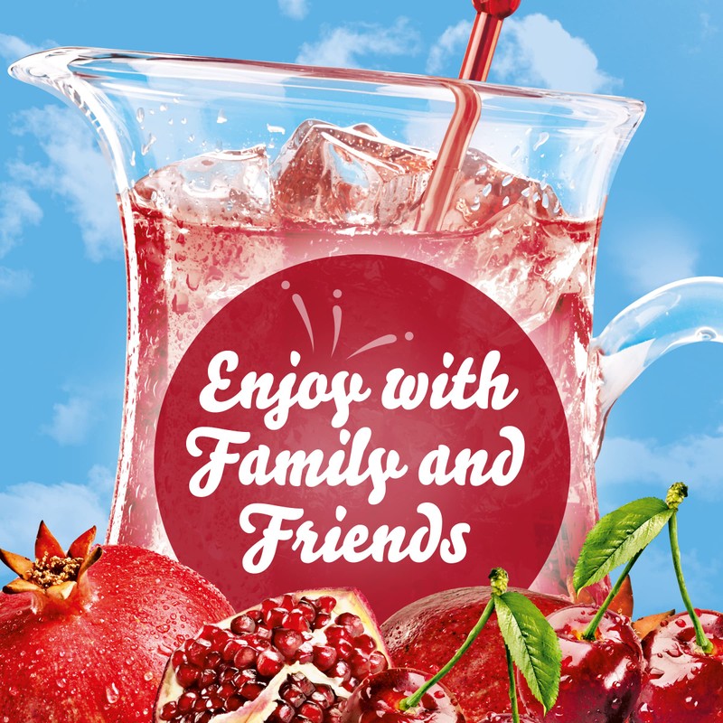 Crystal Light Sugar-Free Cherry Pomegranate Naturally Flavored Powdered Drink Mix