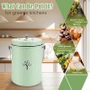 ARC Countertop Compost Bin Kitchen,Odor Resistant Indoor Compost Bin with