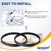 KEEPOW EPH245 Replacement Belts for Bissell MultiClean Pet Vacuum Cleaner