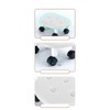Low Roller Seating PU Surface Plastic Structure Movable Universal Wheels