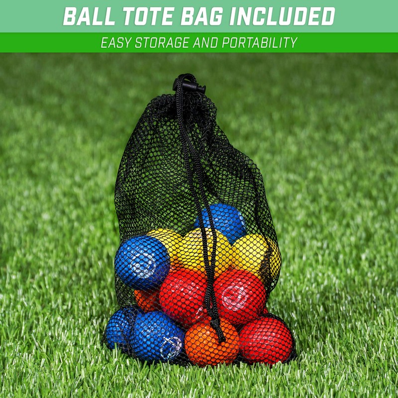 GoSports Foam Golf Practice Balls - 16 Pack Realistic Feel