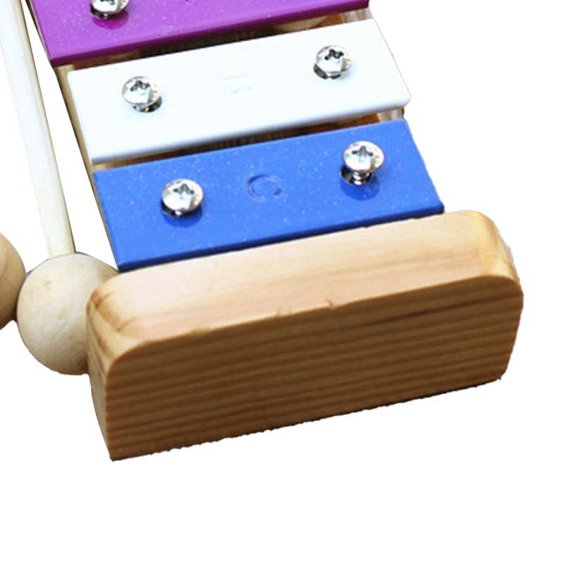 8 Notes Xylophone Kids Toy Educational Development Musical Percussion Instrument