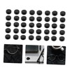 LALAFINA 40 Pcs Non Slip Oval Eyeglass Retainers Comfortable Ear