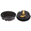 Steering Wheel Horn Button 50mm Diameter Carbon Fiber Universal for