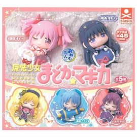 Onemutan Magical Girl Madoka Magica x Total Set of 5 Types, Full Complete Gacha Capsule Toy