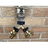 Solid Brass geka Type Claw Fittings with Brass Two Way