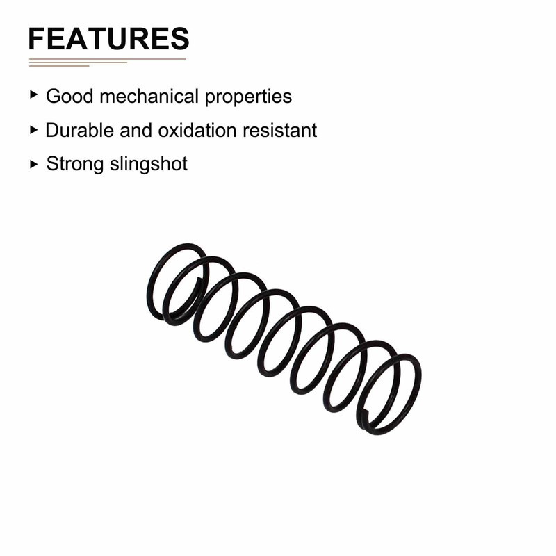 DTGN 1.2x15x50mm(DxODxL) Compression Spring - 10Pack - Good for Machinery