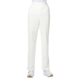 Medical/Nursing Uniform Women's Slacks White KAZEN Apron 4L 269-10