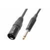 XLR plug - 6.3mm mono jack plug, 1.5m