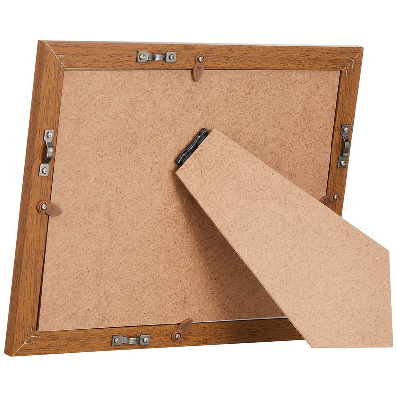 FUJICOLOR 407666 Wooden Picture Frame, YM-9 Cabinet, 2L, Brown
