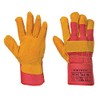 Portwest Fleece Lined Rigger Glove, Size: XL, Colour: Red, A225RERXL