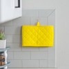 Yellow Oven Gloves Heat Resistant by Kiyotsu: Premium, Double Quilted