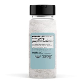 Fine Sea Salt By Unpretentious Baker, Pure Evaporated Mediterranean Sea Salt (2 Cups)
