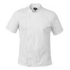 Chef Code Zip Front Cool Breeze Chef Coat (White, Medium)