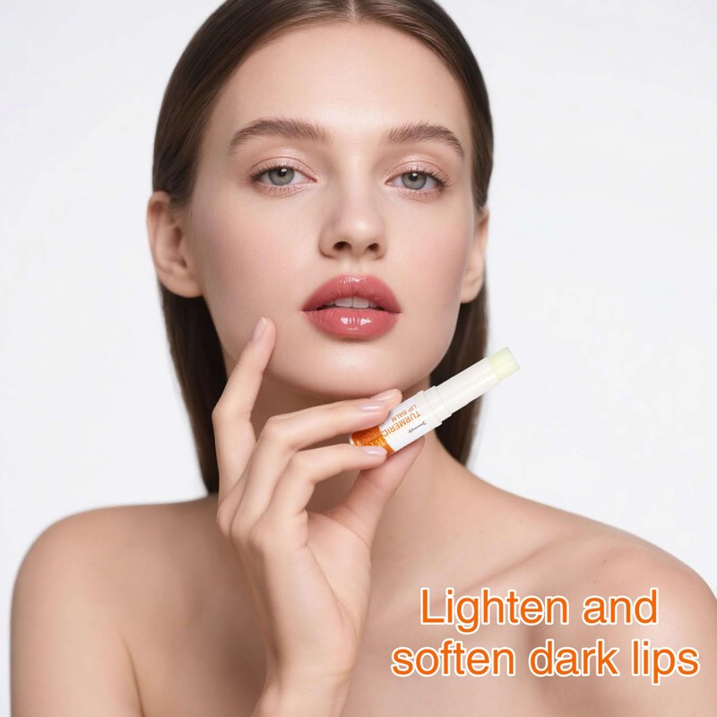 Turmeric Lip Balm for Smokers With Root Oil - Brightening