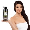 Farndu Dark Brown Hair Dye Shampoo, 3 in 1 Instant