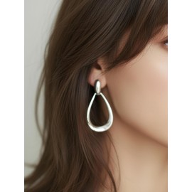 Juego de 4 pares de aretes de aleacin acrlica, diseo de nicho para mujer, aretes retro Y2K y minimalistas multiestilo, imprescindibles para uso diario, viajes, fiestas, regalo de Navidad