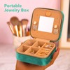 FUNARTY Travel Jewelry Case Jewelry Box Organizer, Gifts for Women
