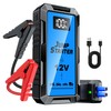 8000A Car Battery Jump Starter Box with Jumper Cables, 12V