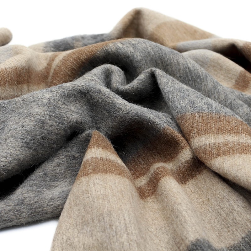 Special Alpaca Wool Cherokee Style Blanket Throw