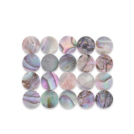 Inlay Dots Markers, Fretboard 6mm Inlay Dots Markers for Guitar Ukulele Bass Mandolin Banjo Decor(20Pcs)