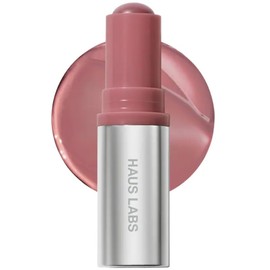 HAUS LABS BY LADY GAGA Color Fuse Lip + Cheek Blush Balm Stick in Glassy Hibiscus & ENTEL Aloe vera Sheet Masque (BONUS)