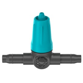 GARDENA Micro-Drip-System Adjustable Inline Drip Head 0 to 15 l/h: Drip head for irrigation systems, for plants with different water requirements, simple connection technology (13315-20)