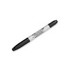 Sharpie Twin Tip Permanent Markers, Fine and Ultra Fine, Black,