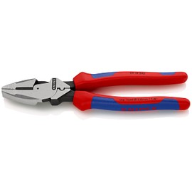 KNIPEX Knipex 09 12 240 9.5-Inch Ultra-High Leverage Lineman's Pliers with Fish Tape Puller and Crimper